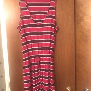 Banana republic striped dress